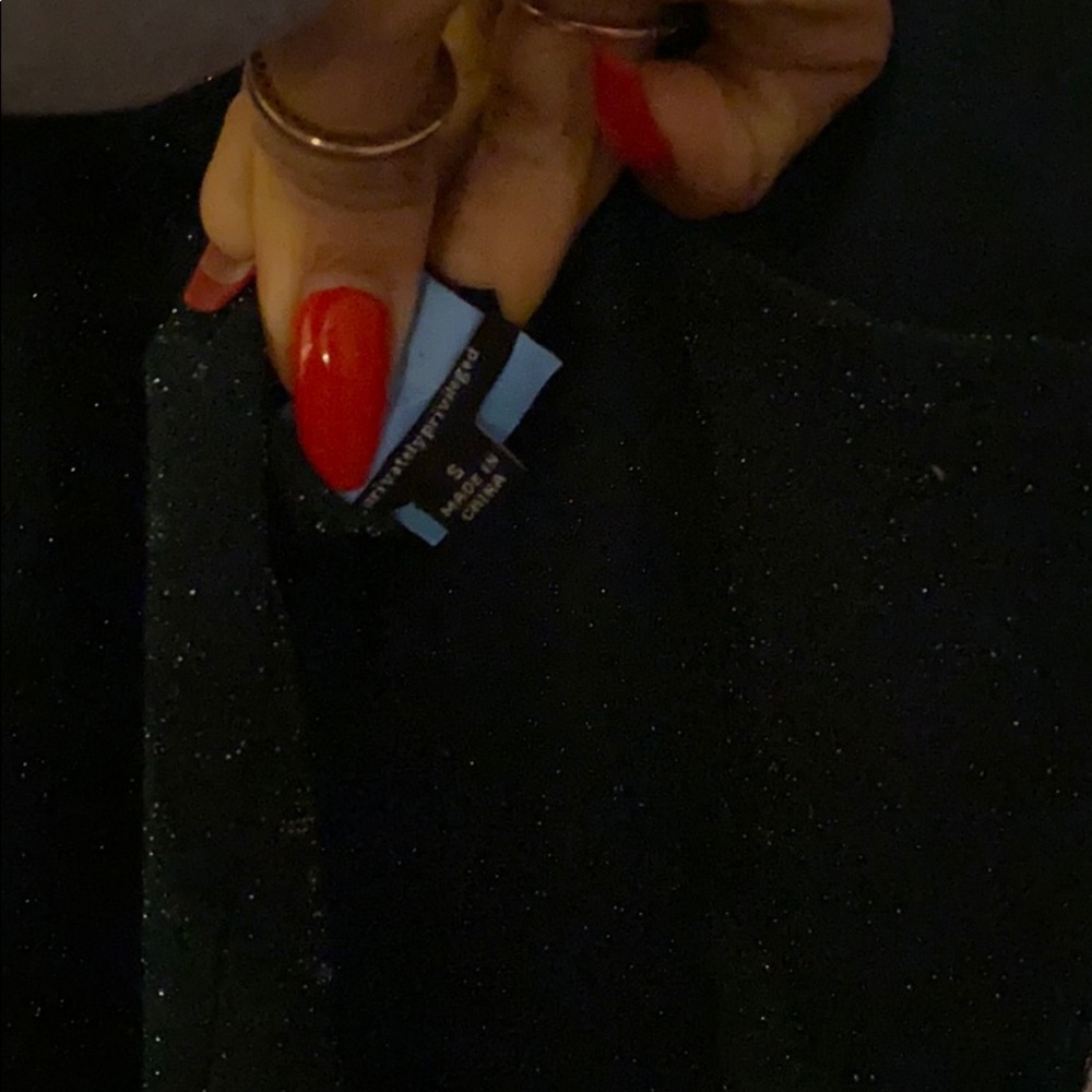 Dark Green Sparkly Jumpsuit - Picture 6 of 6